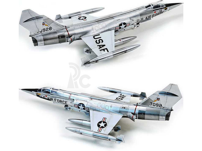 Academy Lockheed F-104C USAF Vietnam War (1:72)