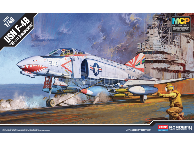 Academy McDonnell F-4B VF-111 Sundowners MCP (1:48)