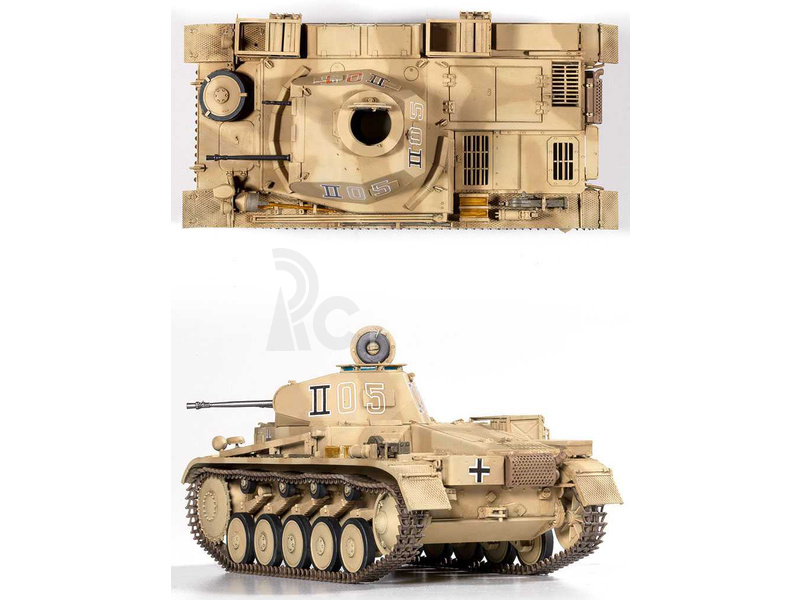 Academy Panzer II Ausf.F North Africa (1:35)