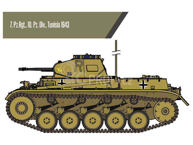 Academy Panzer II Ausf.F North Africa (1:35)