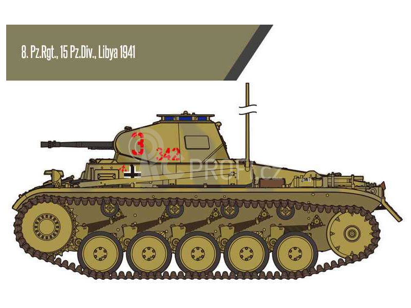 Academy Panzer II Ausf.F North Africa (1:35)