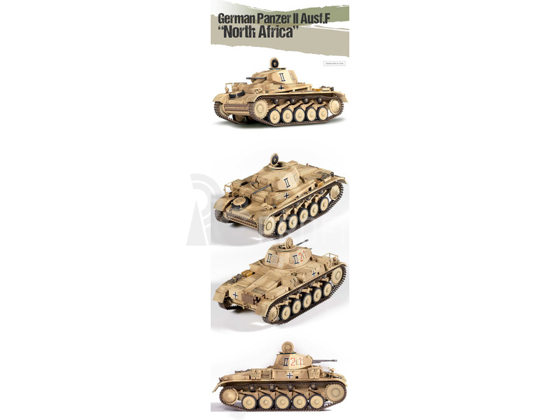 Academy Panzer II Ausf.F North Africa (1:35)