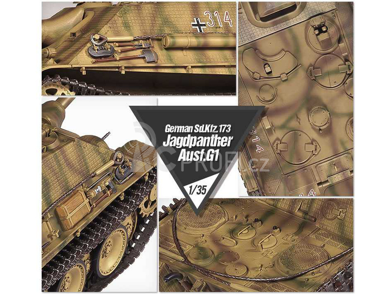 Academy Sd.kfz.173 Jagdpanther Ausf.G1 (1:35)