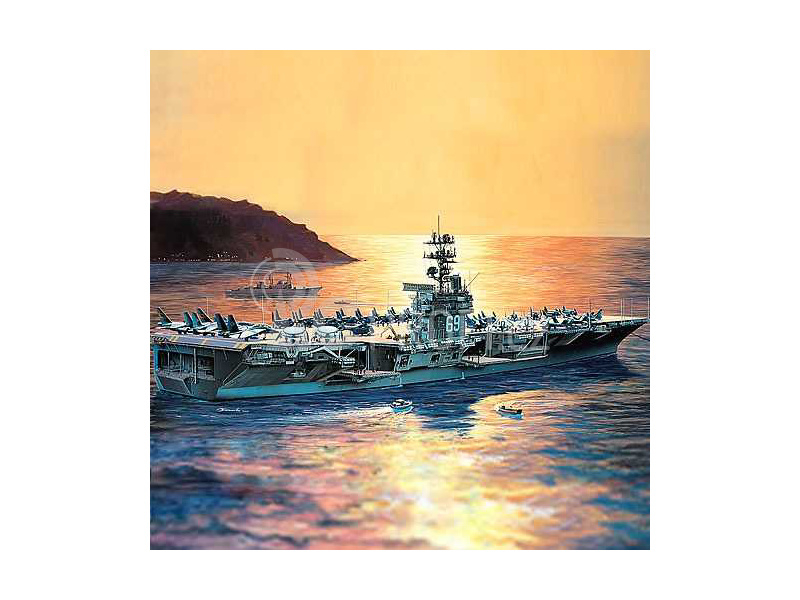 Academy USS CVN-69 Eisenhower (1:800)