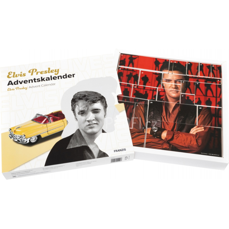 Adventní kalendář Cadillac Elvis Presley se zvukem 1:37