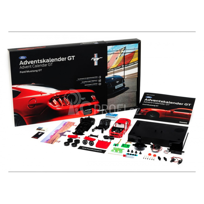 Adventní kalendář Ford Mustang GT se zvukem 1:24