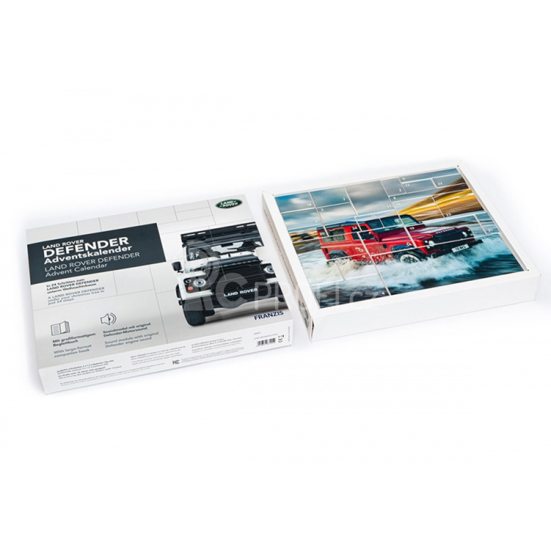 Adventní kalendář Land Rover Defender se zvukem 1:43
