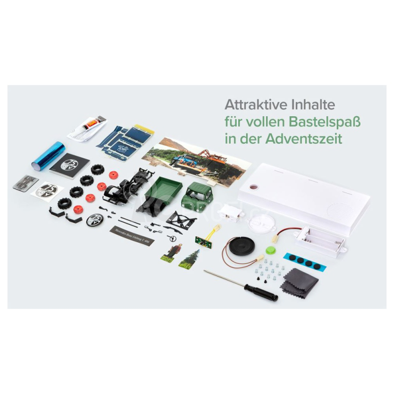 Adventní kalendář Mercedes-Benz Unimoq se zvukem 1:43