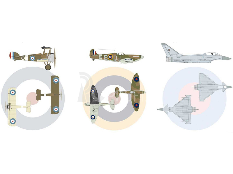 Airfix 100. výročí RAF (1:72) (set)