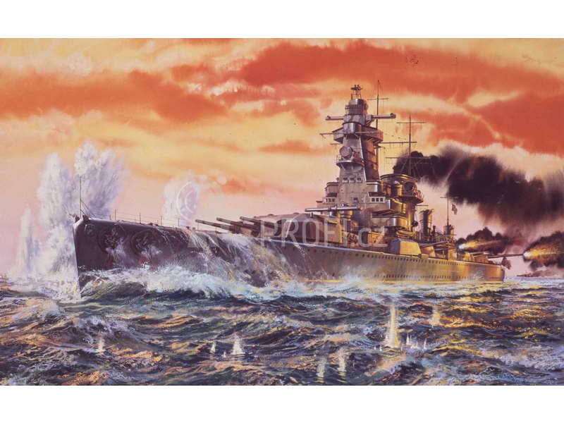 Airfix Admiral Graf Spee (1:600) (Vintage)