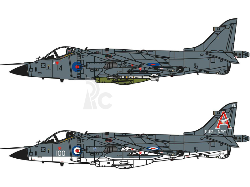 Airfix Bae Sea Harrier FRS1 1/72 (1:72)