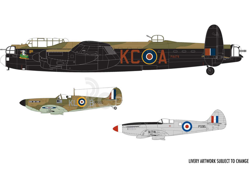 Airfix Bitva o Británii Memorial Flight (1:72) (giftset)