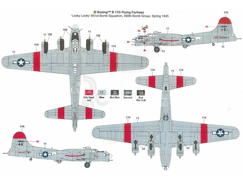 Airfix Boeing B17G Flying Fortress (1:72)