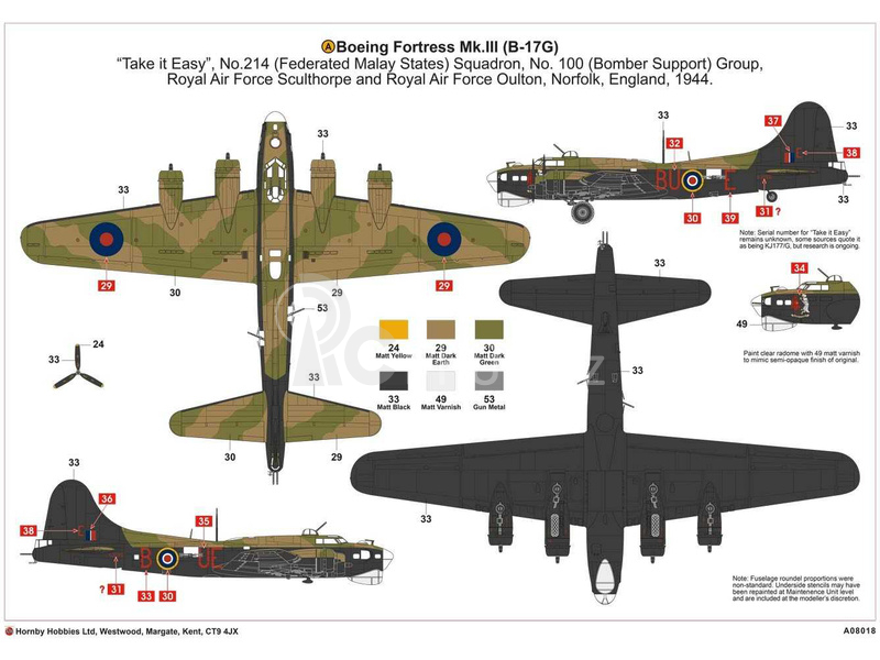 Airfix Boeing Fortress MK.III (1:72)