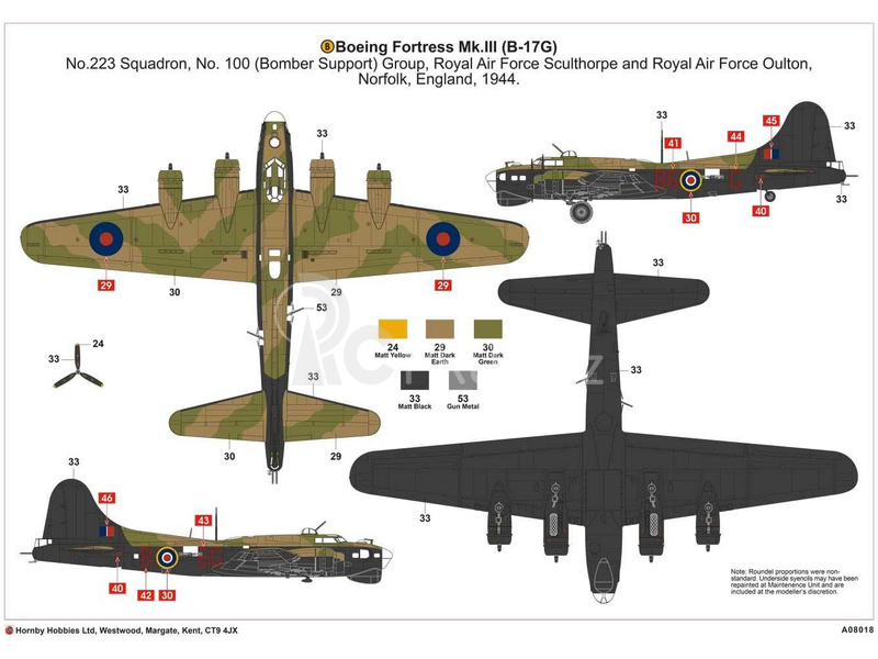 Airfix Boeing Fortress MK.III (1:72)