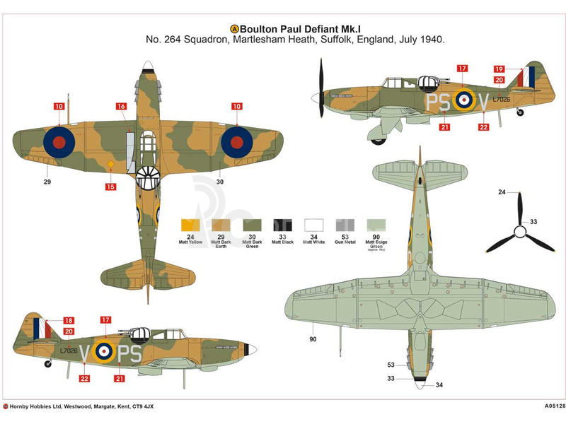 Airfix Boulton Paul Defiant Mk.I (1:48)