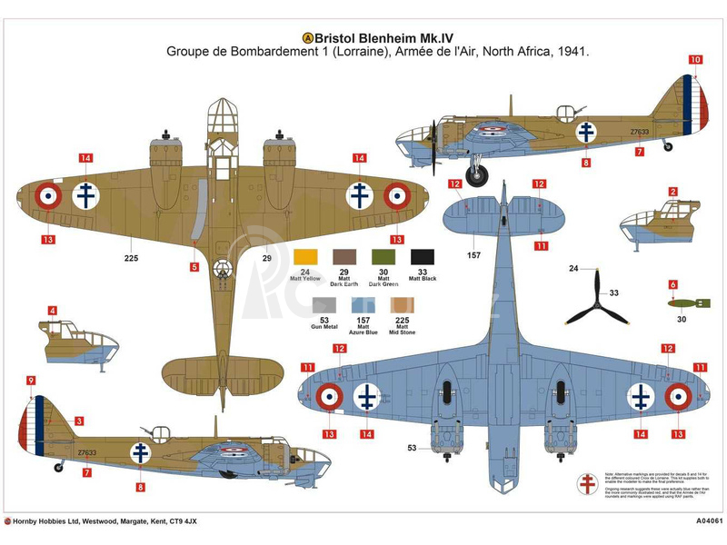 Airfix Bristol Blenheim MkIV (1:72)