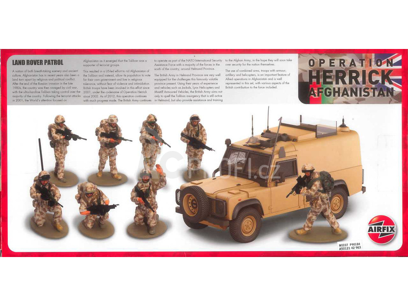 Airfix British Forces - Land Rover Patrol (1:48)