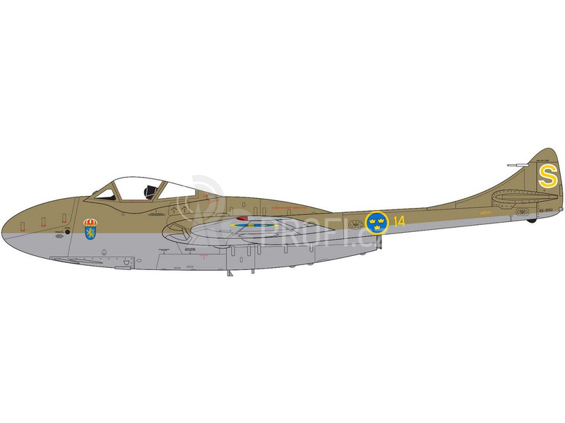 Airfix deHavilland Vampire T.11 / J-28C (1:72)