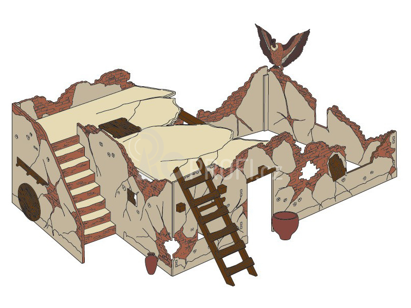 Airfix diorama Desert Outpost (1:32)