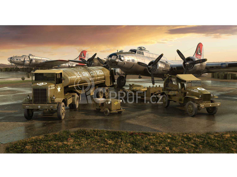 Airfix diorama USAAF 8th Airforce Bomber Resupply Set (1:72)