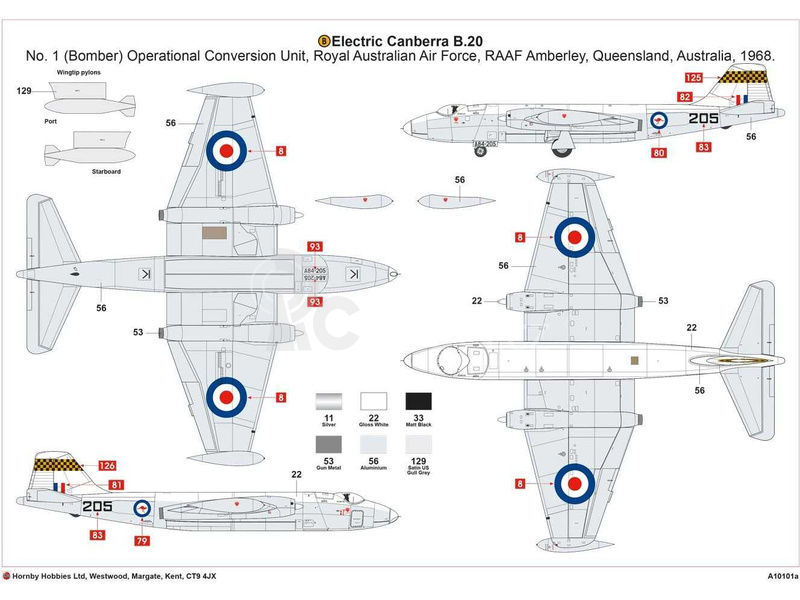 Airfix English Electric Canberra B2/B20 (1:48)