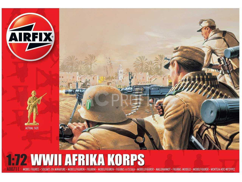 Airfix figurky - WWII Afrika Korps (1:72)
