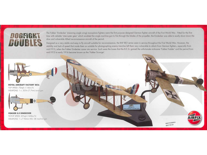 Airfix Fokker EII/BE2c Dog Fight Double (1:72)