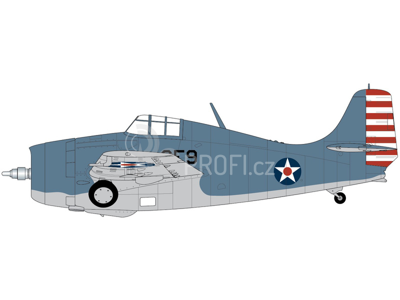 Airfix Grumman Wildcat F4F-4 (1:72)