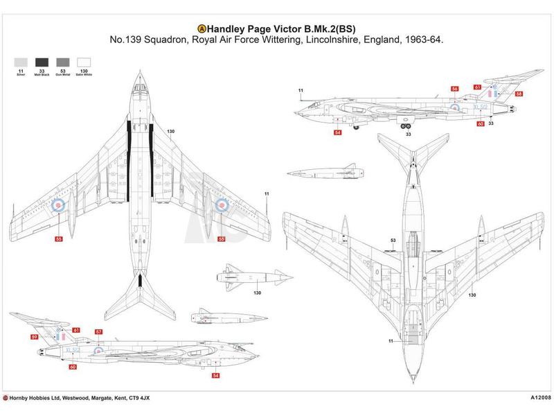 Airfix Handley Page Victor B.Mk.2 (1:72)