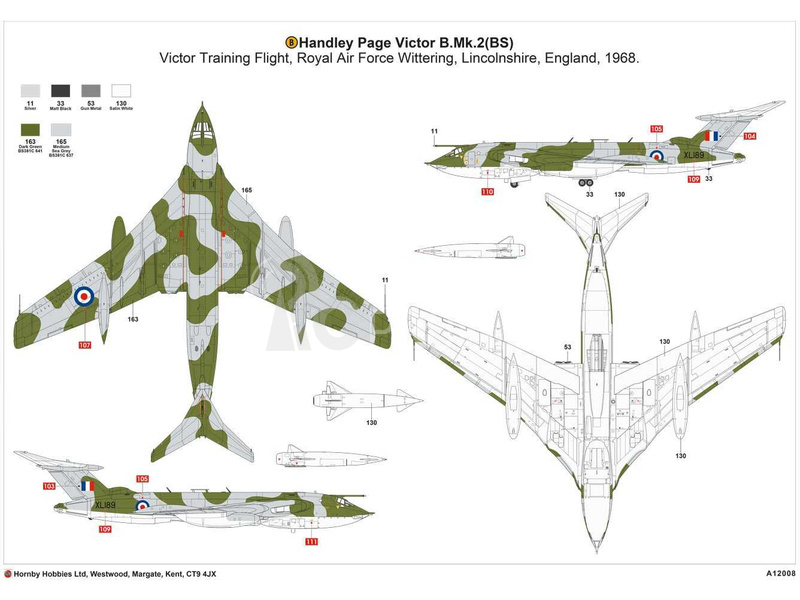 Airfix Handley Page Victor B.Mk.2 (1:72)