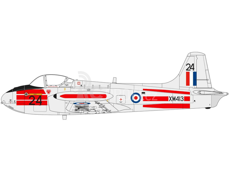 Airfix Hunting Percival Jet Provost T.3/T.3a (1:72)