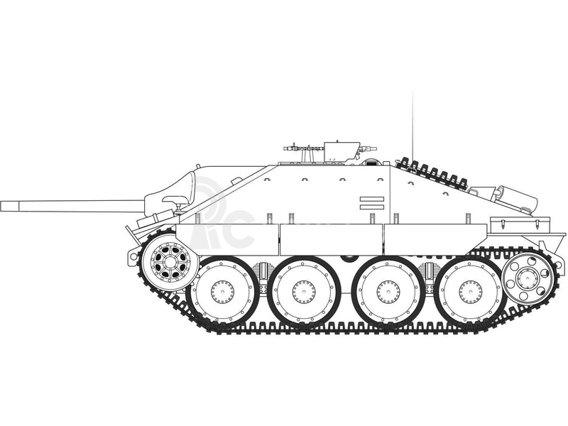 Airfix JagdPanzer 38 (t) pozdní verze (1:35)