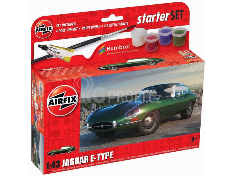 Airfix Jaguar E-Type (1:43) (sada)