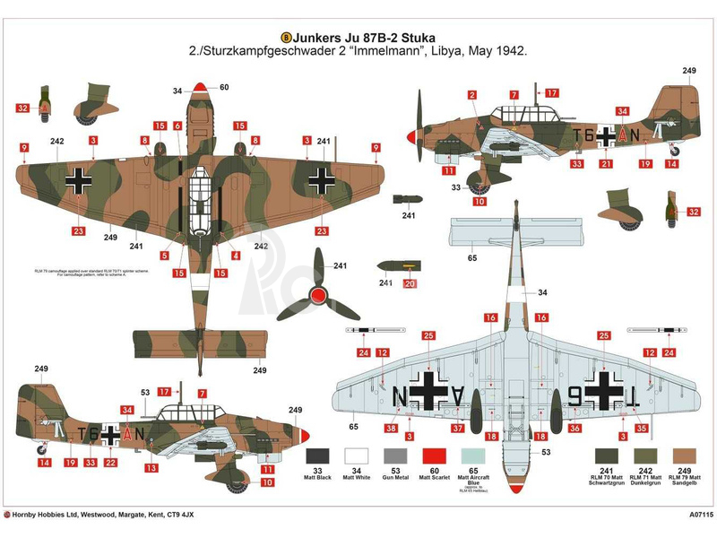 Airfix Junkers Ju-87B-2/R-2 Stuka (1:48)