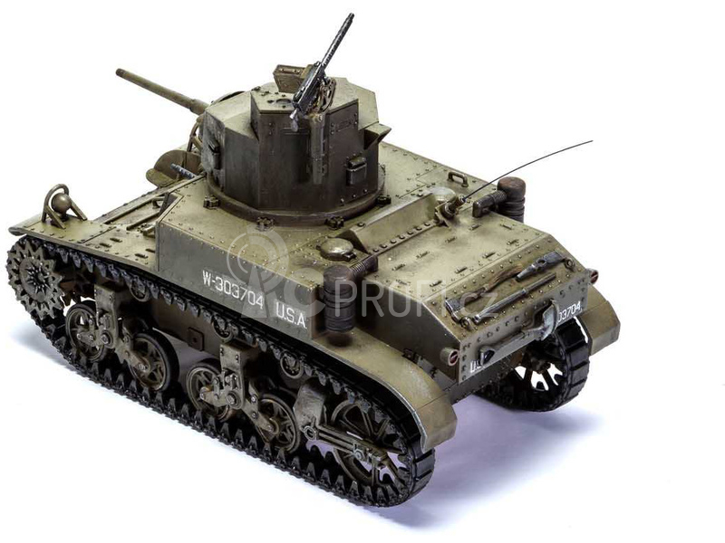 Airfix M3 Stuart, Honey (British Version) (1:35)