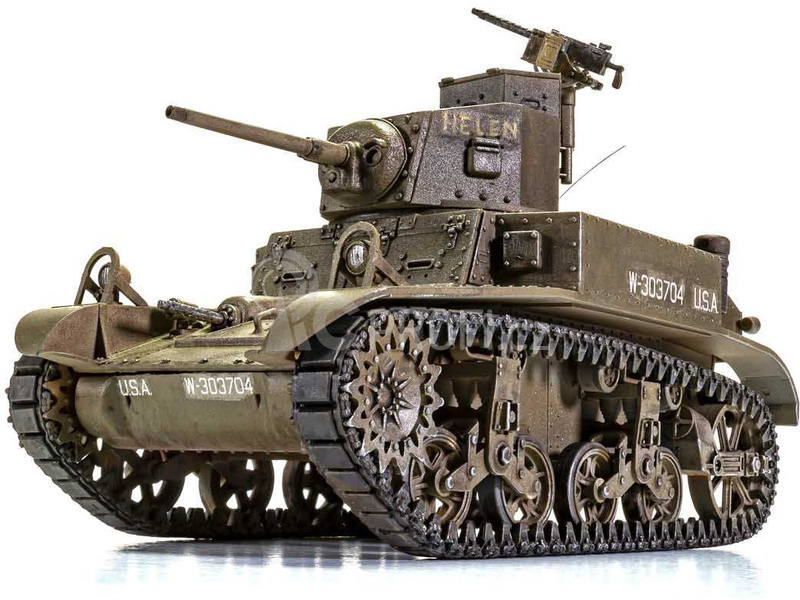 Airfix M3 Stuart, Honey (British Version) (1:35)