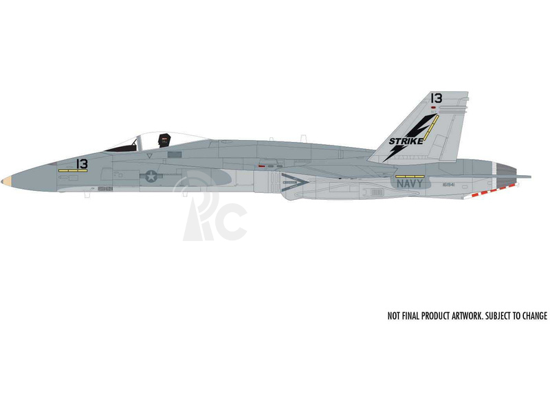 Airfix McDonnell Douglas F/A-18A Hornet (1:72) (Sada)