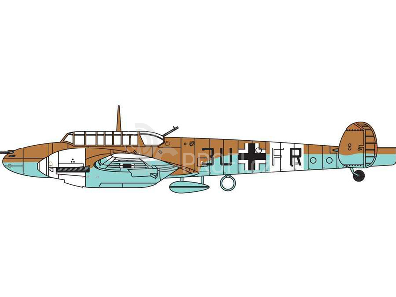 Airfix Messerschmitt Bf-110E-2 Trop (1:72)