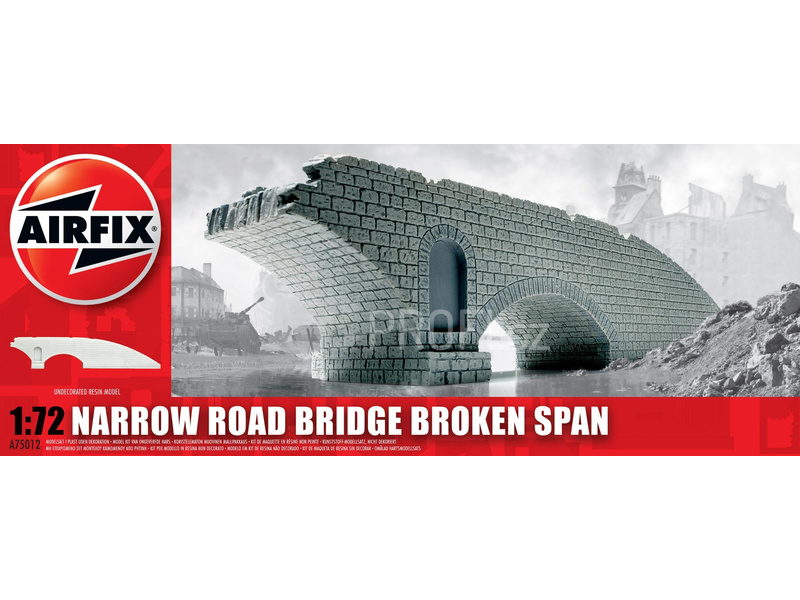 Airfix Narrow Road Bridge Broken Span (1:72)