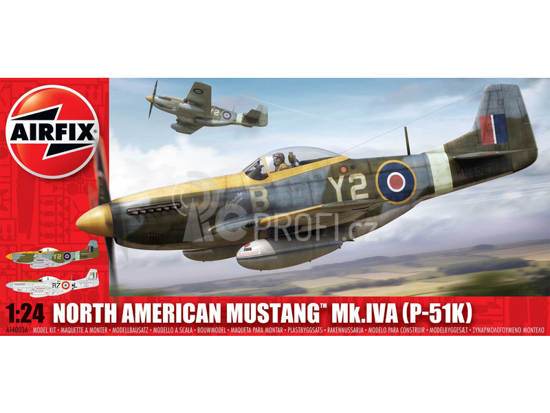 Airfix North American Aviation P-51K/RF Mustang (1:24)