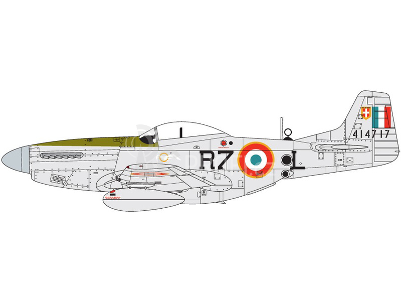 Airfix North American Aviation P-51K/RF Mustang (1:24)