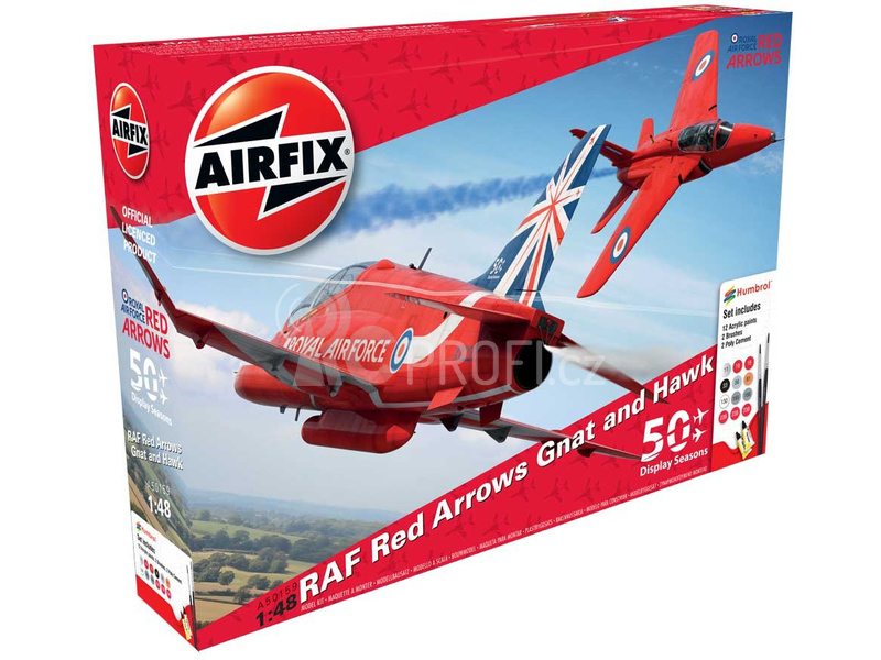 Airfix Red Arrows 50 Display Season (1:48)