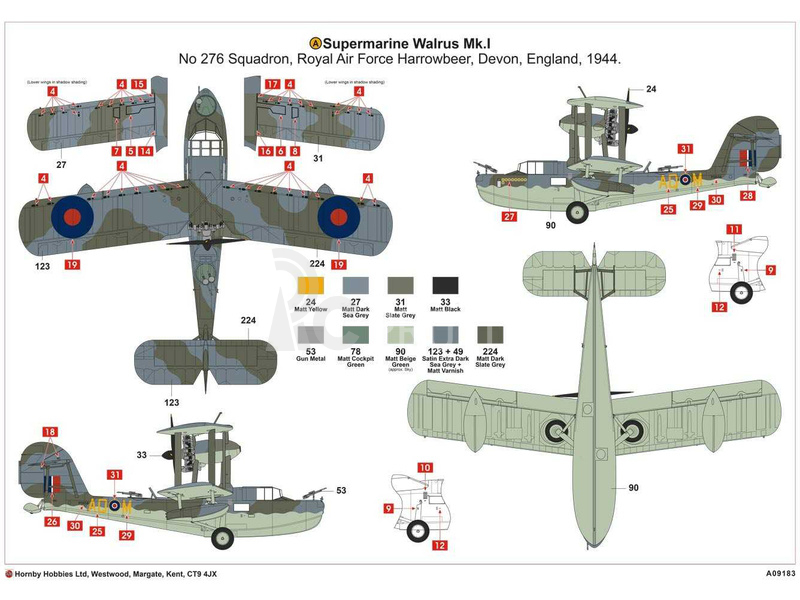 Airfix Supermarine Walrus Mk.I (1:48)