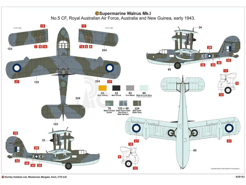 Airfix Supermarine Walrus Mk.I (1:48)
