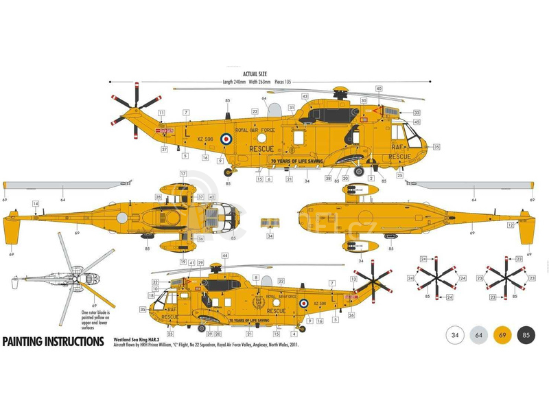Airfix Westland Sea King HAR.3 (1:72) (set)