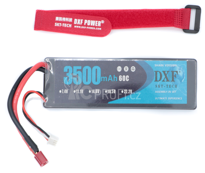 Akumulátor 7,4V 3500 mAh Li-Pol 50C/100C T-Dean