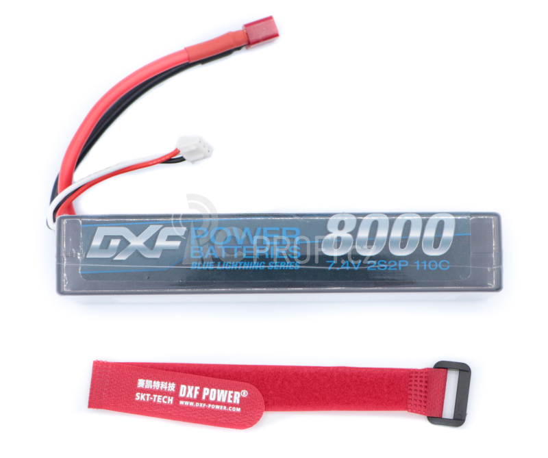 Akumulátor 7,4V 8000 mAh Li-Pol 110C/220C Dean-T