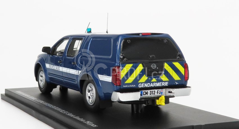 Alarme Nissan Navara Double Cabine Pick-up Closed Intervention Gendarmerie 2011 1:43 Blue