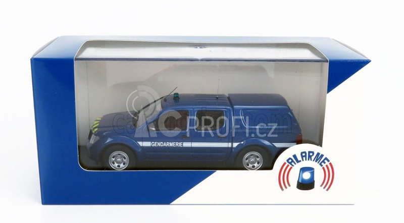 Alarme Nissan Navara Double Cabine Pick-up Closed Intervention Gendarmerie 2011 1:43 Blue